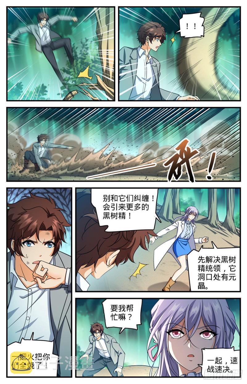 全职法师之全职召唤师漫画,703 黑树元晶2图