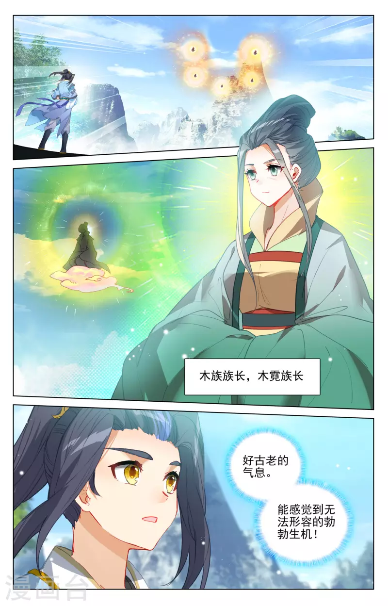 元尊在线观看全集免费播放策驰漫画,第411话上 五大元老1图