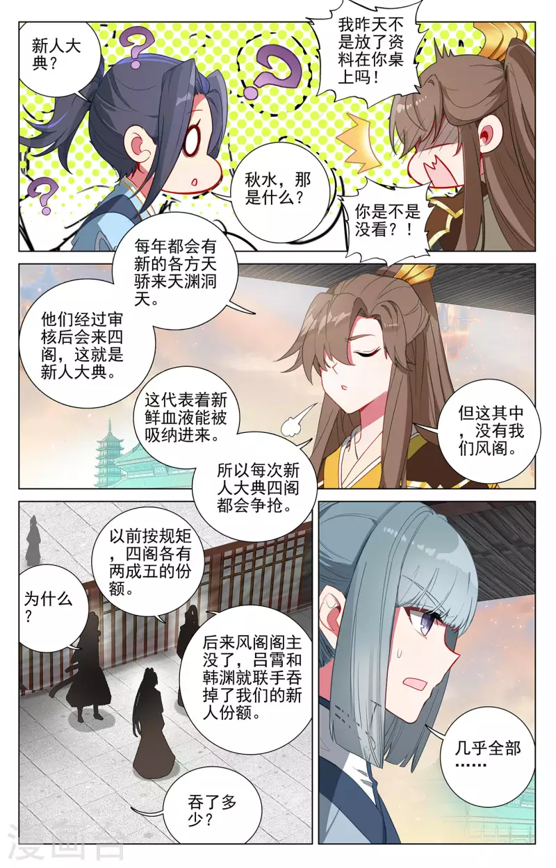 元尊小说免费阅读漫画,第389话下 争总阁主1图