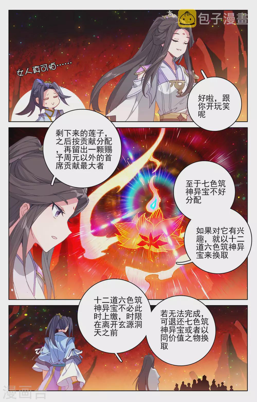 元尊小说笔趣阁漫画,第307话下 债务缠身2图