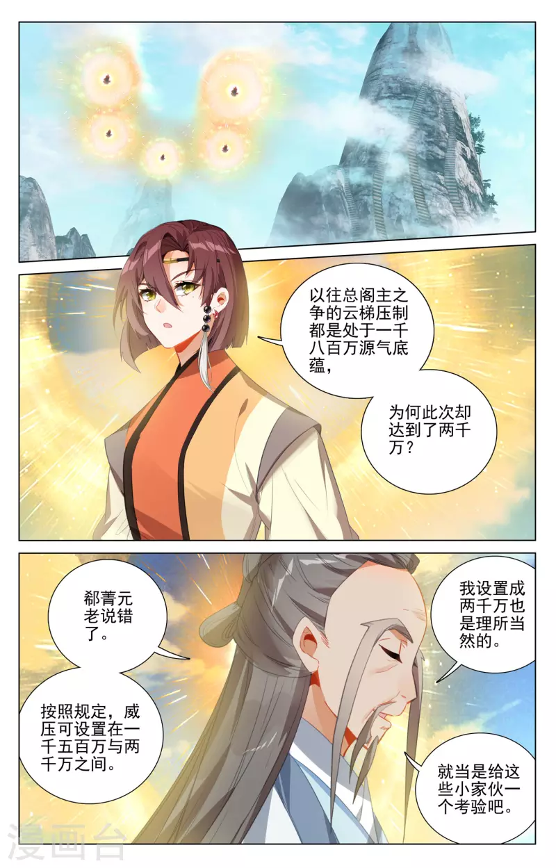 元尊小说免费下载漫画,第411话下 五大元老1图