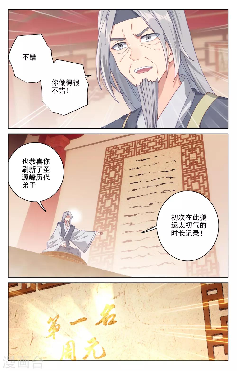 元尊漫画,第167话下 历代第一1图