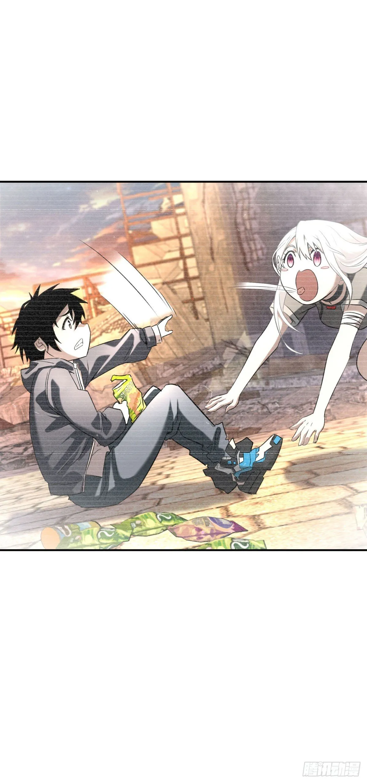 我在末世摆地摊漫画,第14话 巨型章鱼2图