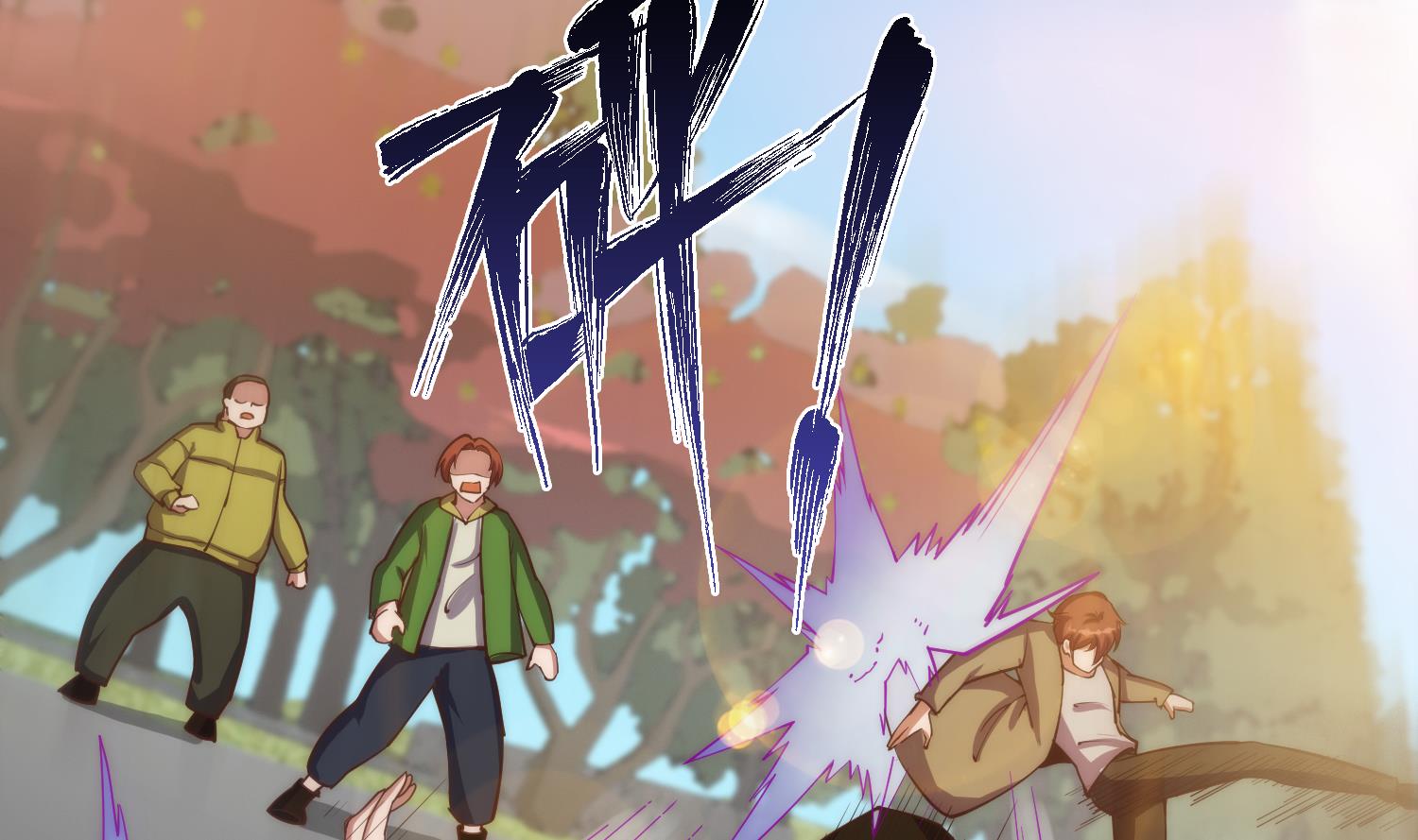 修仙归来在校园小寒子漫画,第362话 欺负我女朋友？1图
