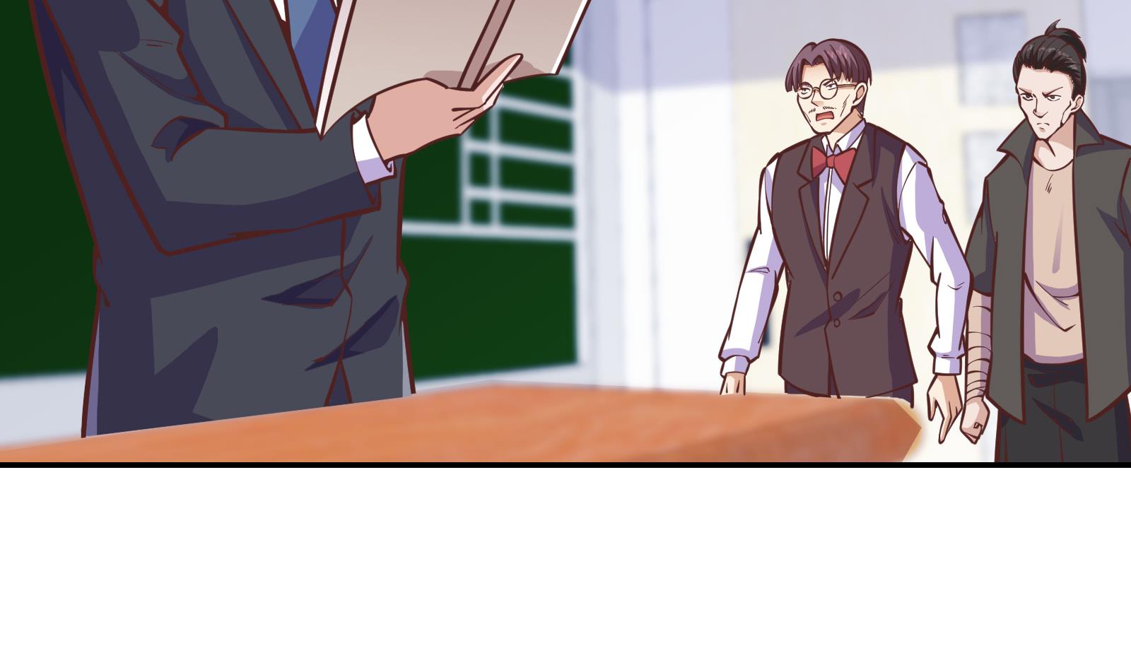 修仙归来在校园小寒子漫画,第298话 动手打人了！1图