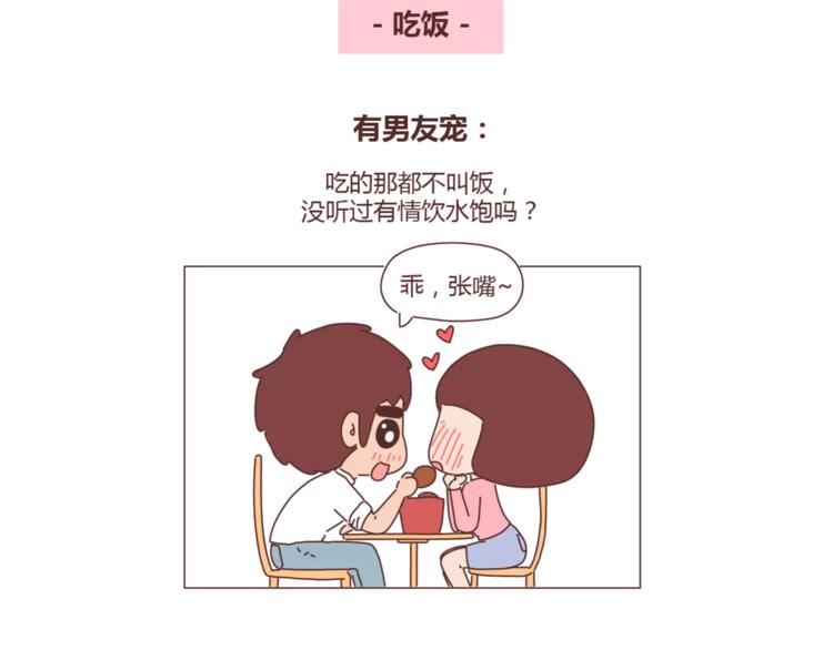 麦拉风-婚後80漫画,第308话 有男友宠和没男友宠的区别2图