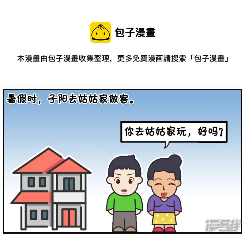 子阳名字寓意漫画,子阳带着两箱猕猴桃去姑姑家1图