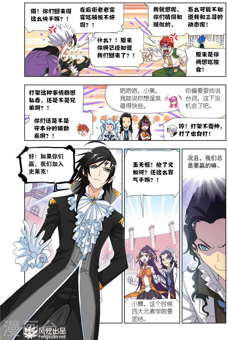 斗罗大陆漫画,第483话 四元素学院1(下)1图