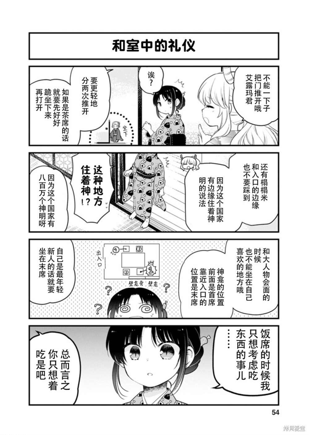 小林家的龙女仆 艾玛的OL日记漫画,第40话2图