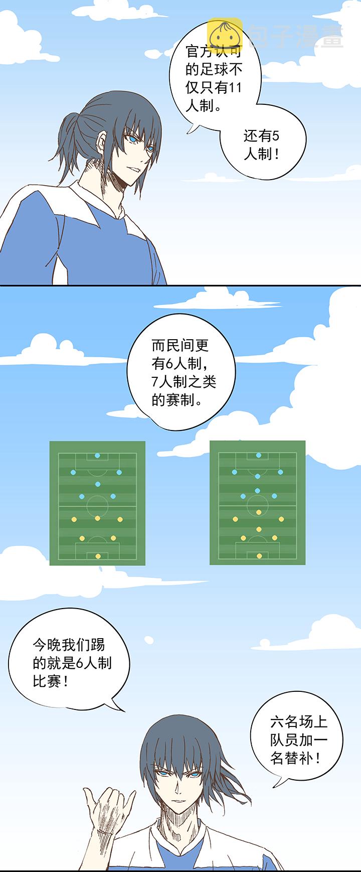 神之一脚漫画,第十三波结缕十一中足1图