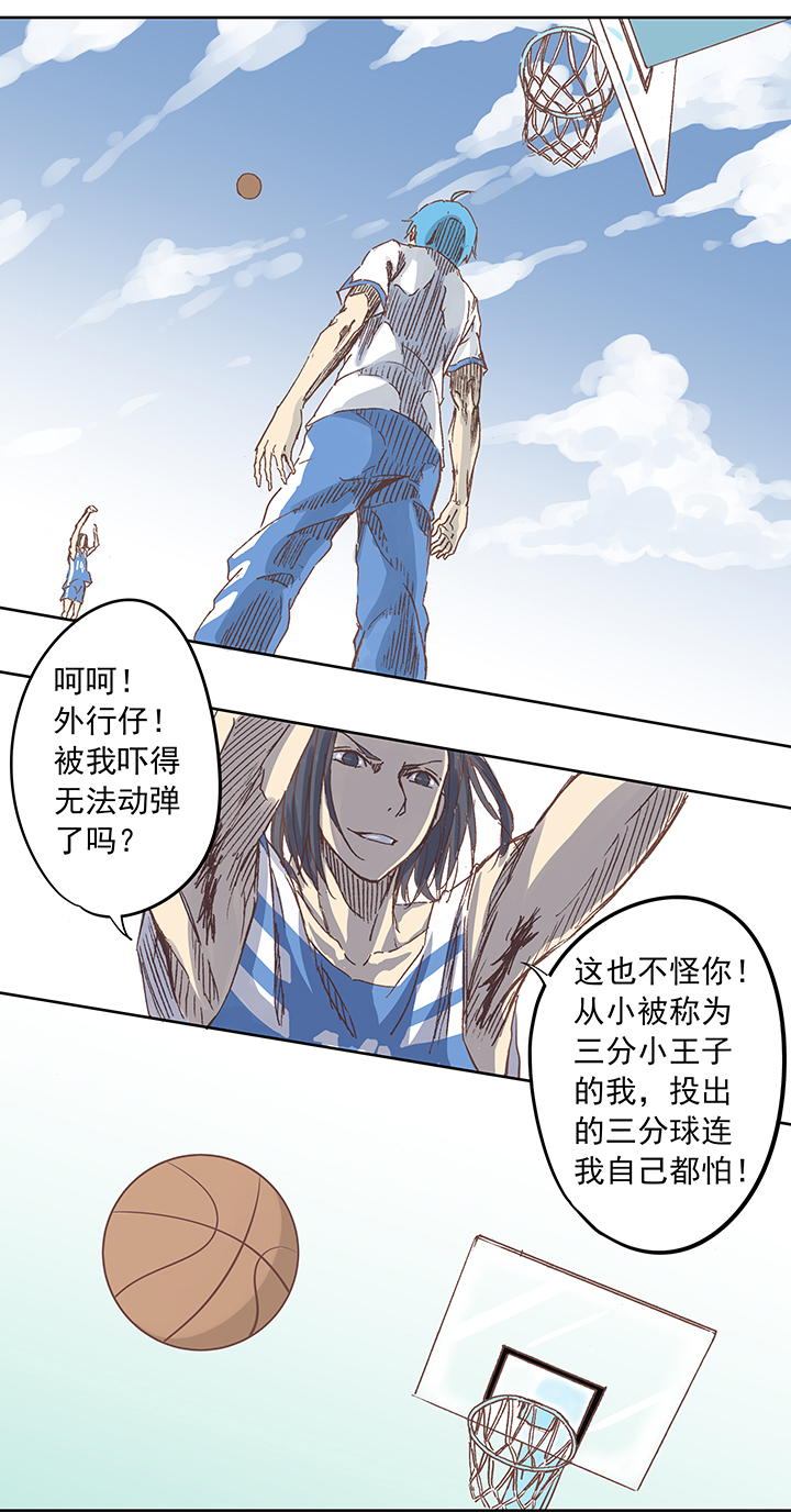 神之一脚漫画,第六波 初次对决！篮球队！2图