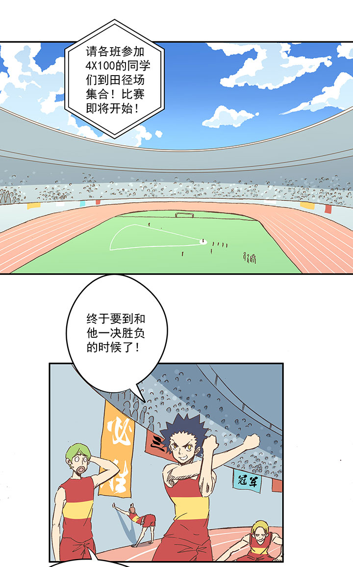 神之一手鬼手篇电影漫画,第一百六十二波 4×100接力赛2图