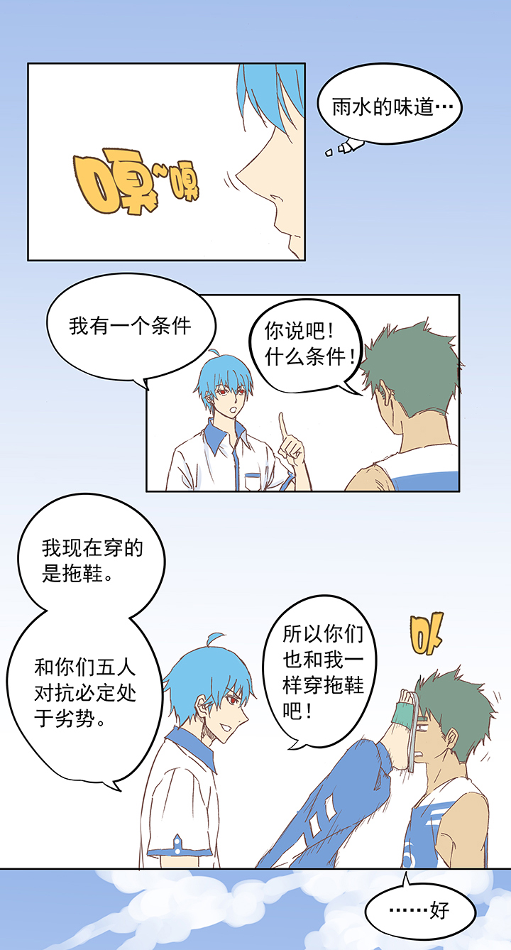 神之一脚漫画,第六波 初次对决！篮球队！2图