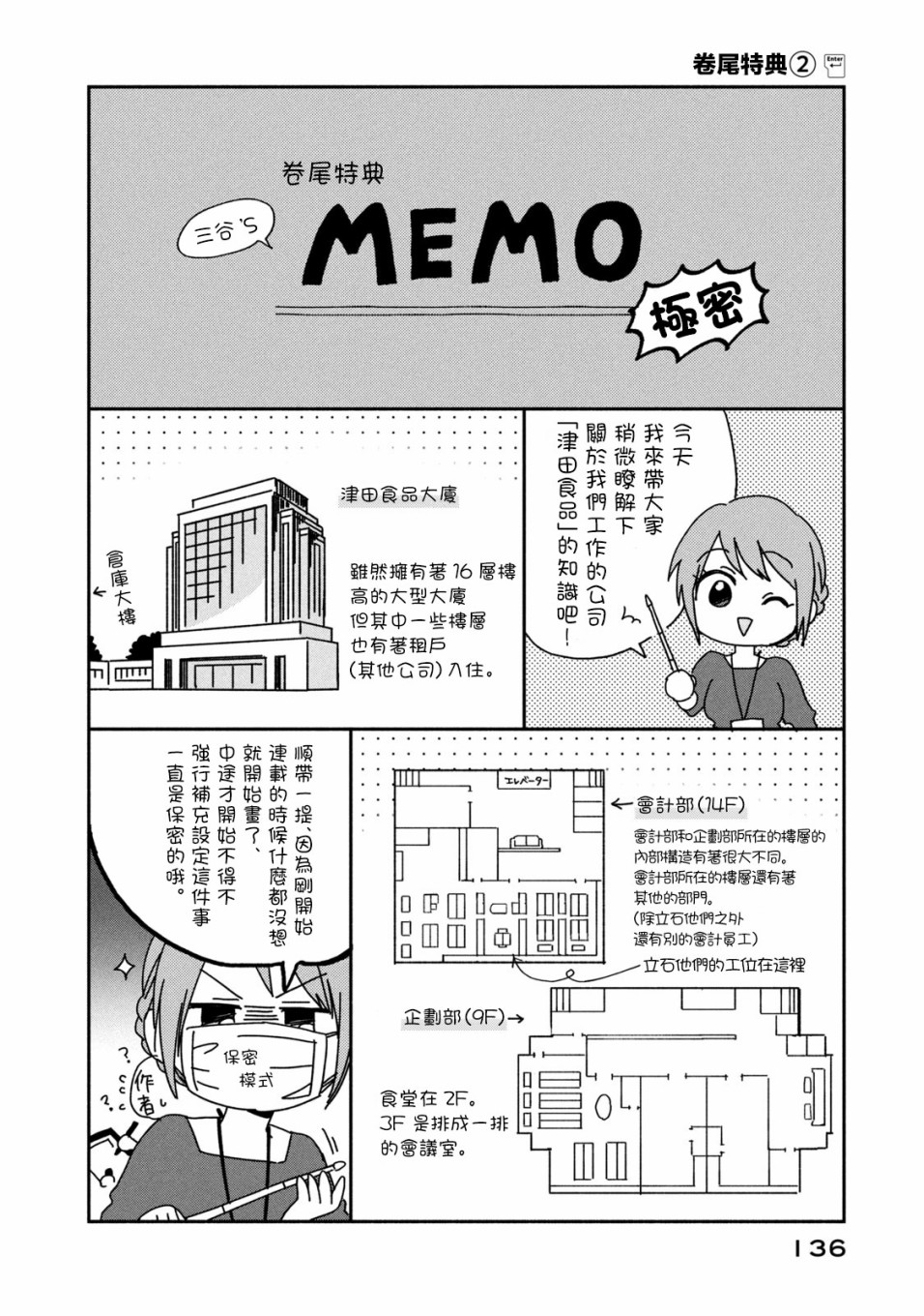 这公司有我喜欢的人动漫在线观看漫画,第02卷特典1图