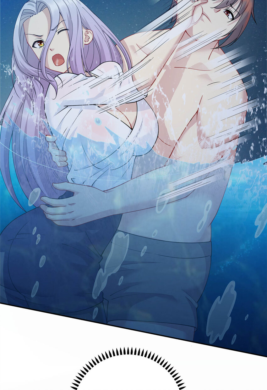 龙皇武神漫画,02 美女落水1图