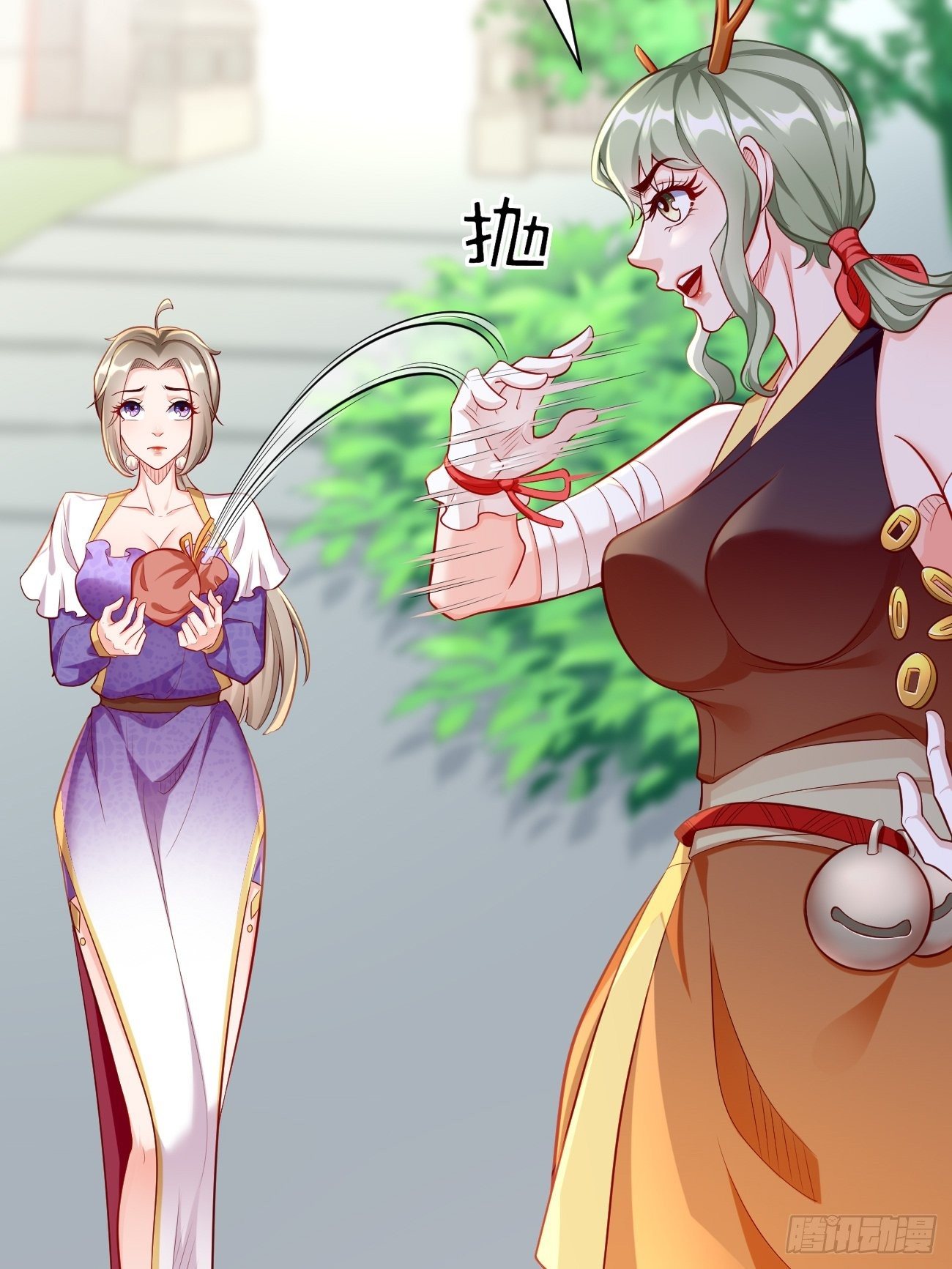 我的神器能升级漫画,第11话：螳螂捕蝉黄雀在後？1图