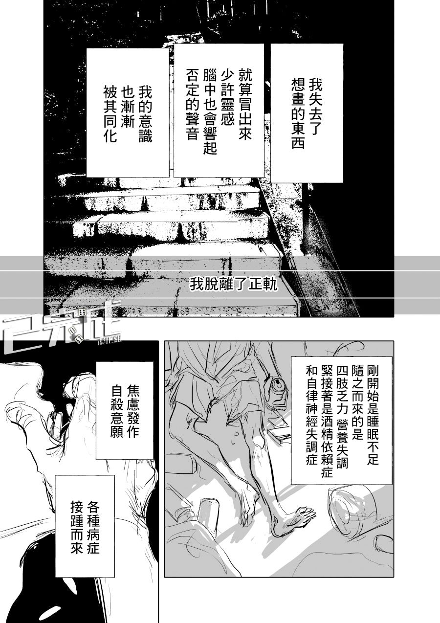 人气漫画家×抑郁症漫画家 在线漫画,短篇1图