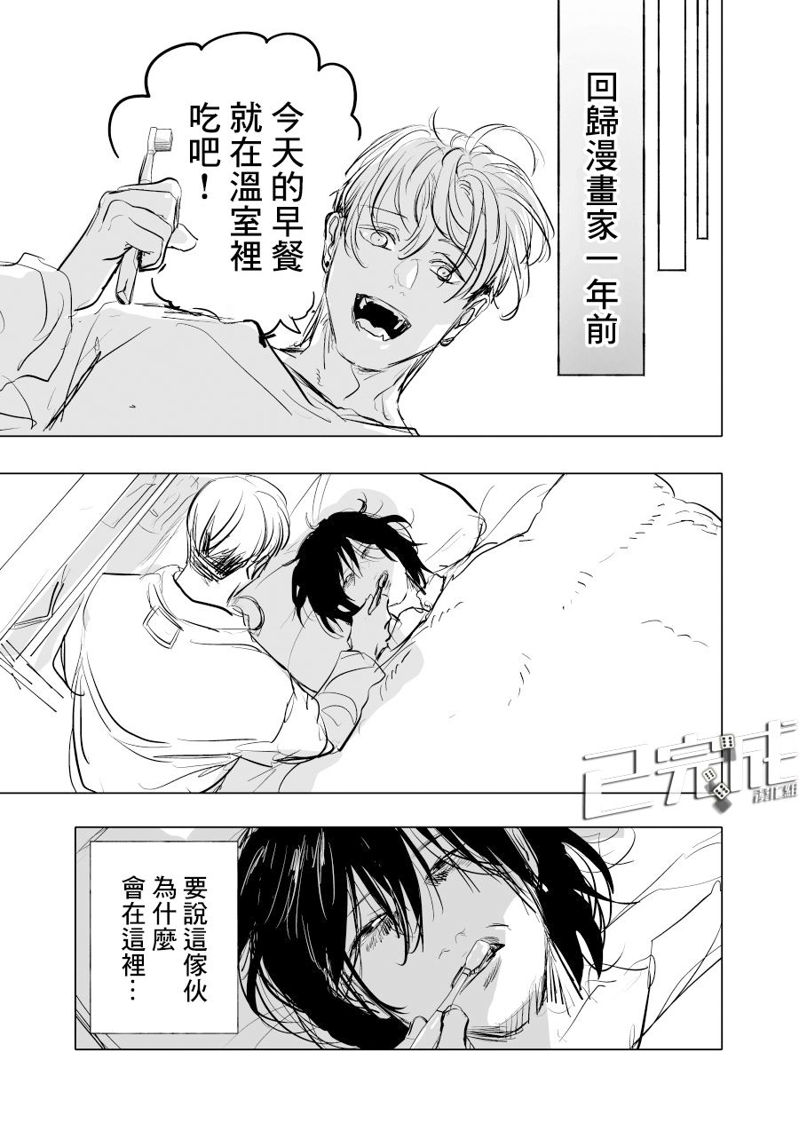 人气漫画家×抑郁症漫画家 在线漫画,短篇1图
