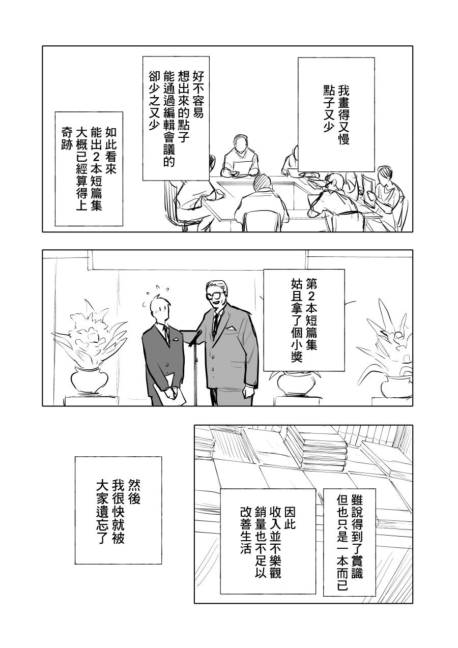 人气漫画家×抑郁症漫画家 在线漫画,第01话1图