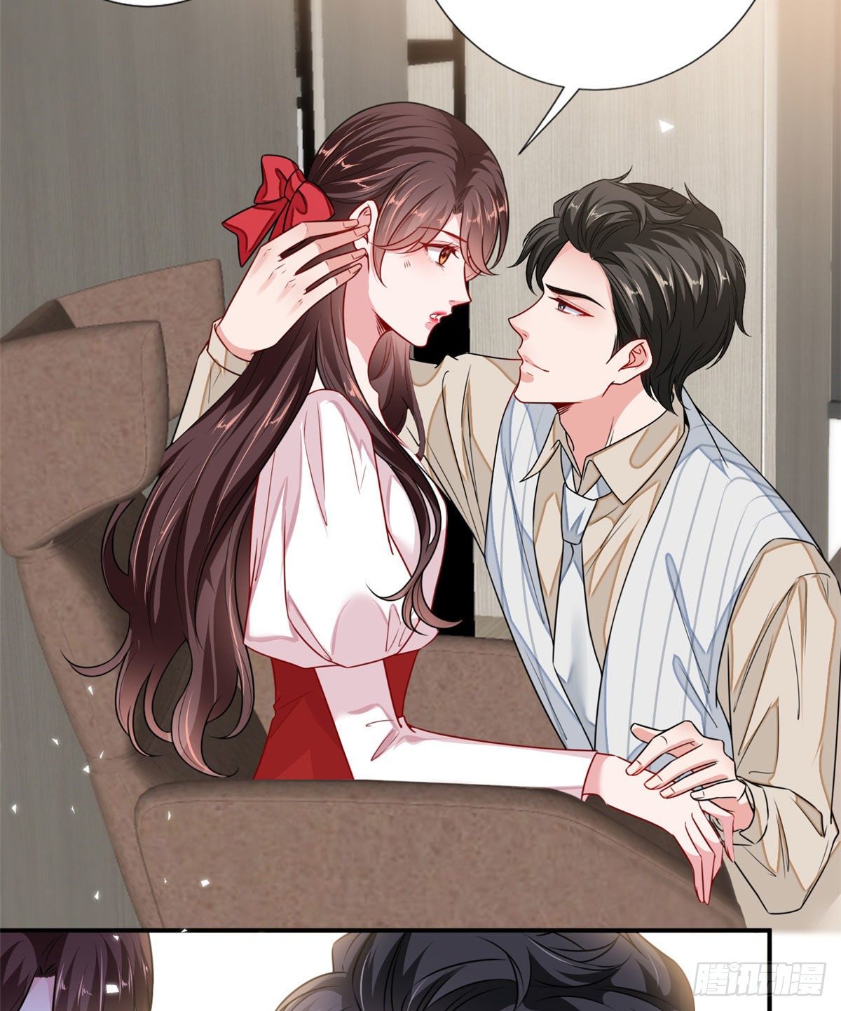 抱歉我拿的是女主剧本漫画,第108话 斓兮的难题1图