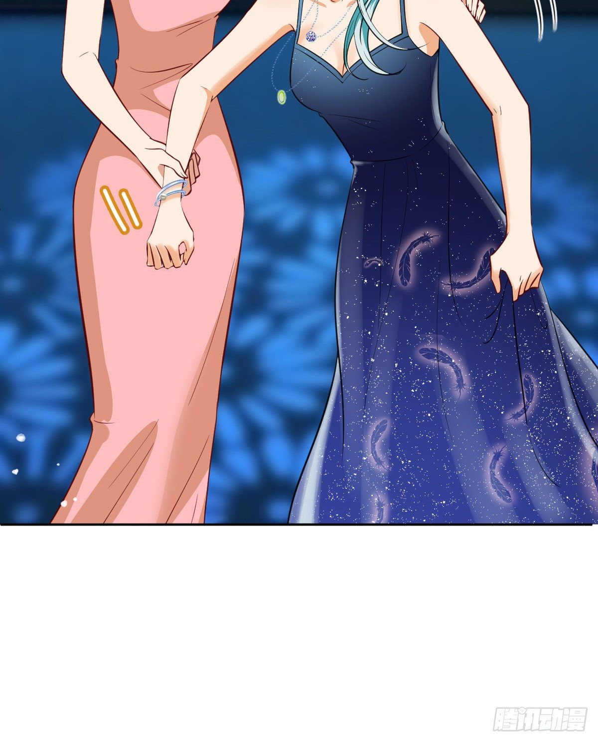 抱歉我拿的是女主剧本漫画,第七十六话 “小唐宁”蓝羽2图
