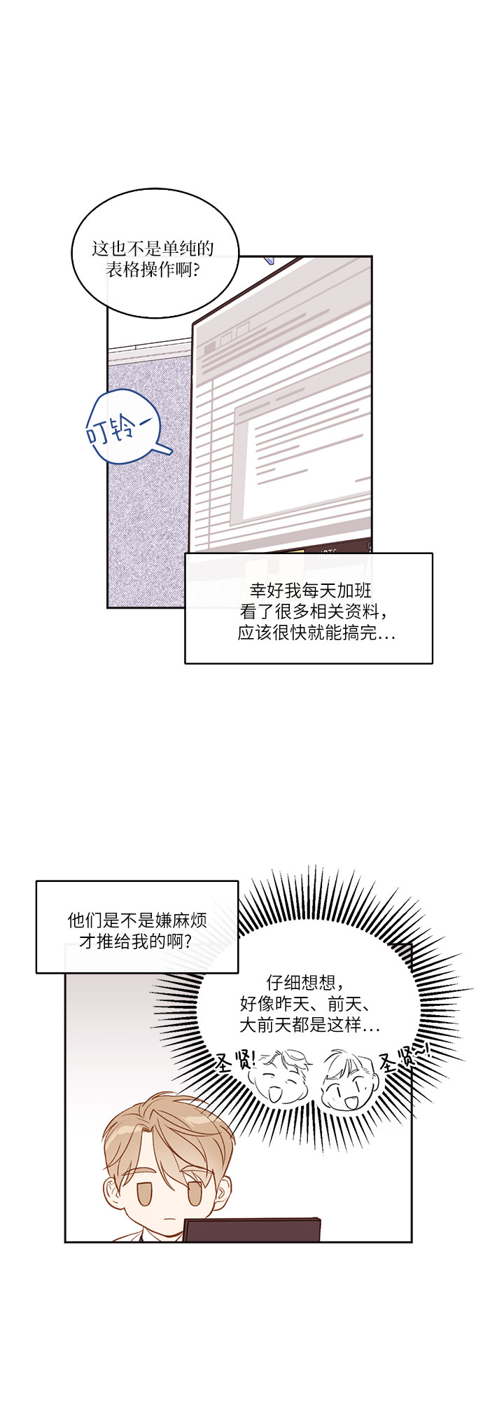 新职员漫画,第3话1图