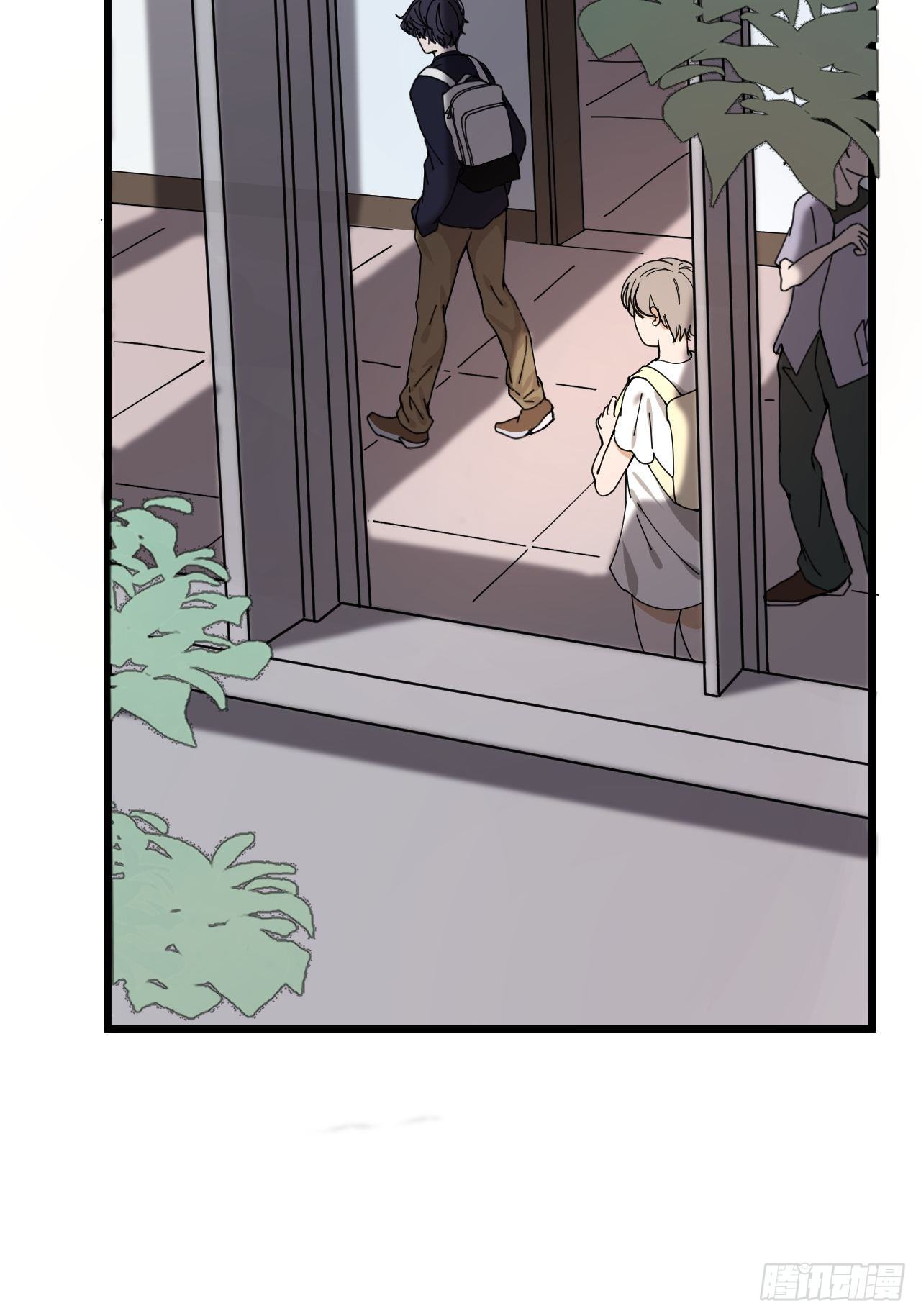 漆黑之花绽放时漫画,第七话 走廊里的女生1图