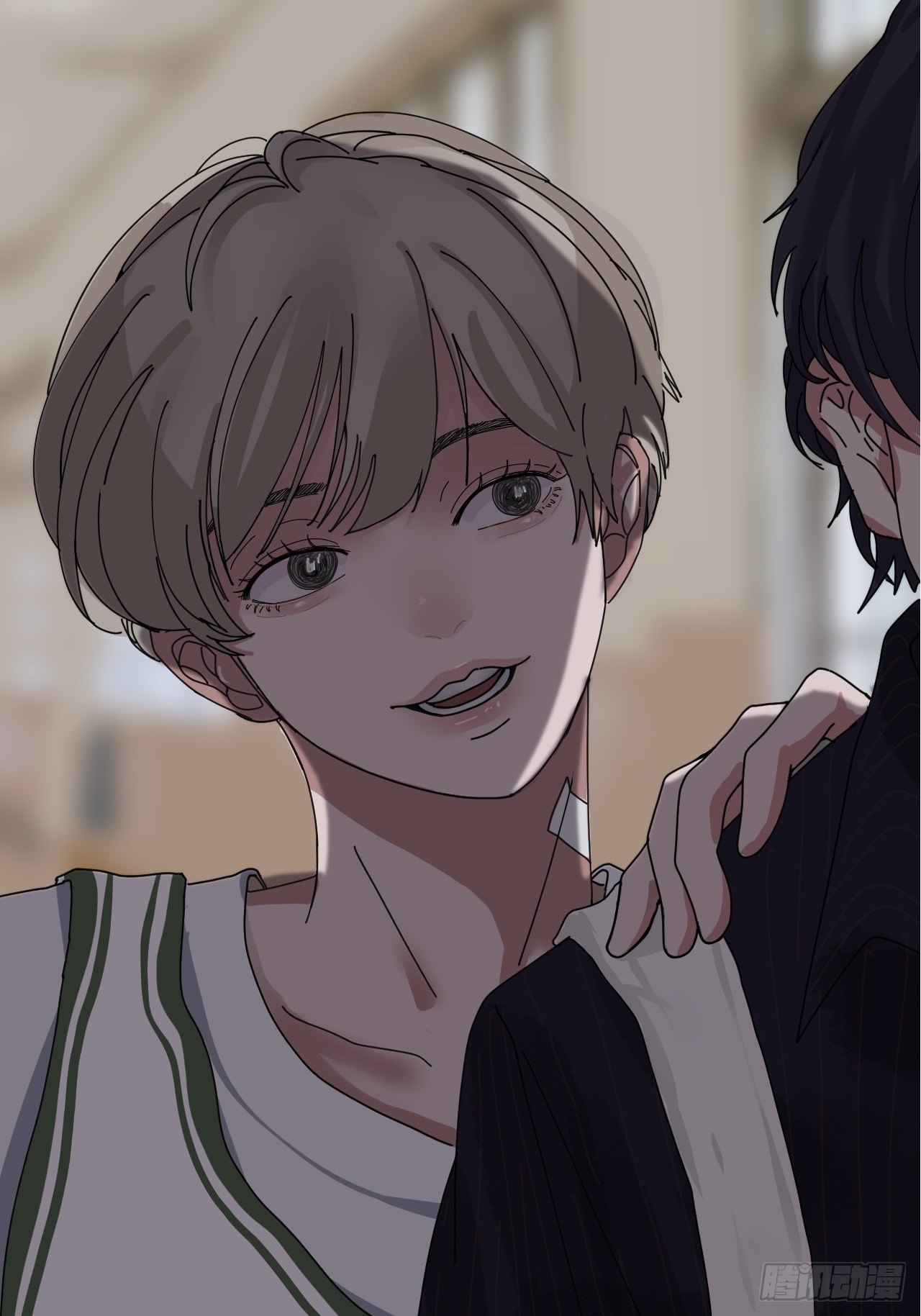 漆黑之花绽放时漫画,第八话 白洁1图