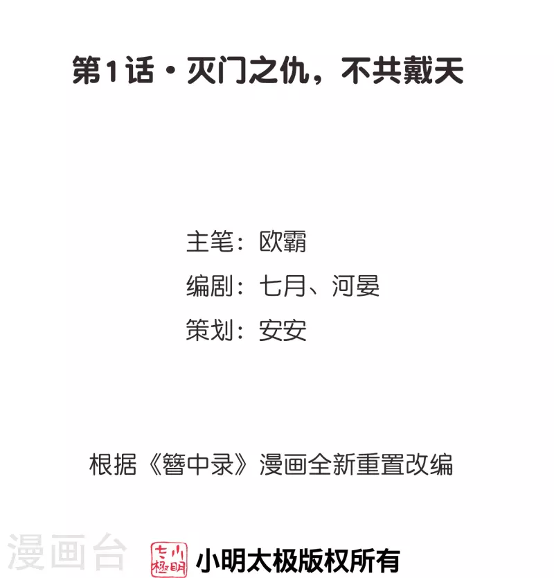 御赐女神探漫画,第1话 灭门之仇，不共戴天2图