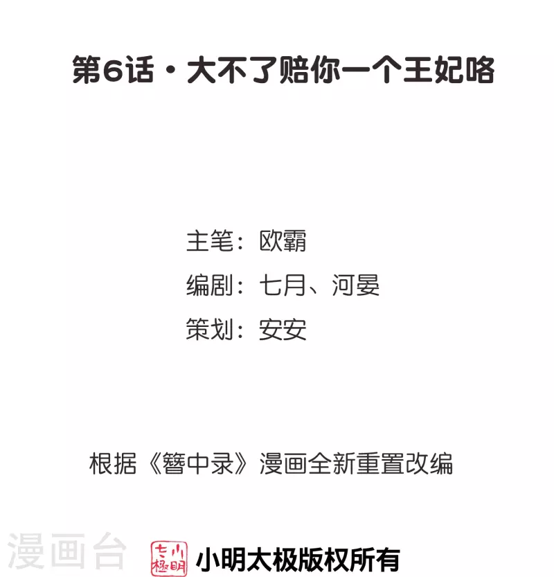 御赐女神探漫画,第6话 大不了赔你一个王妃咯2图