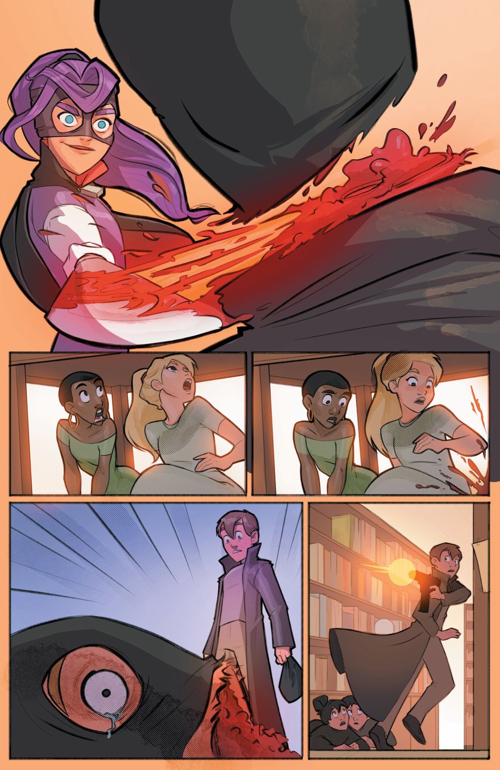 超杀女角色介绍漫画,第01卷2图