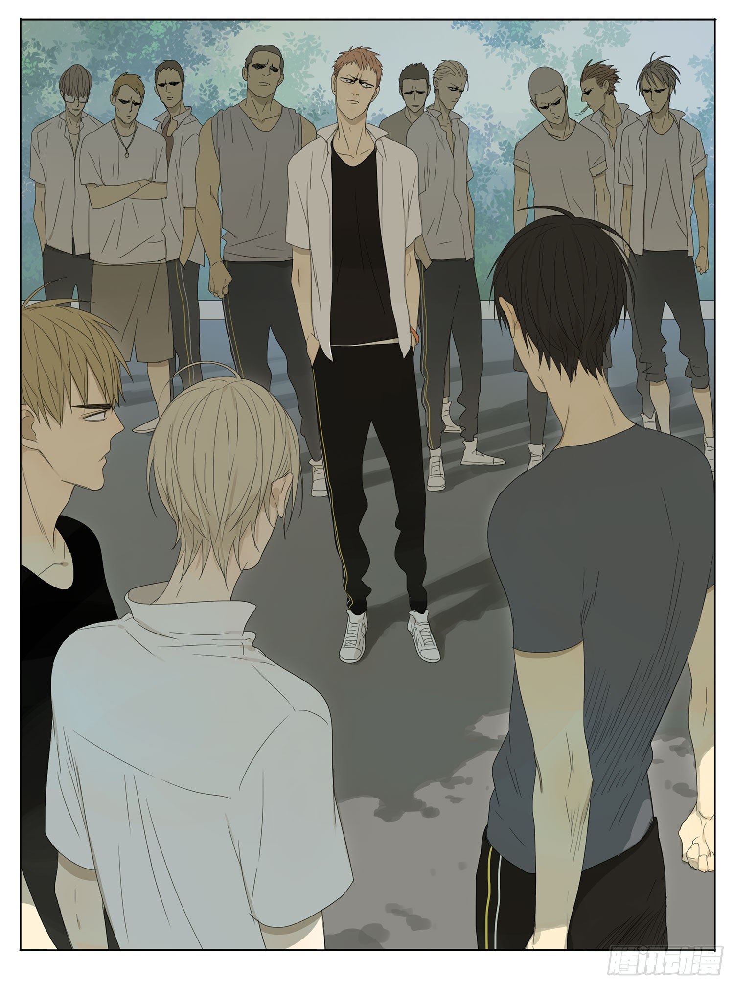 ︶ㄣ１抹笑颜ゞ漫画,来人了2图