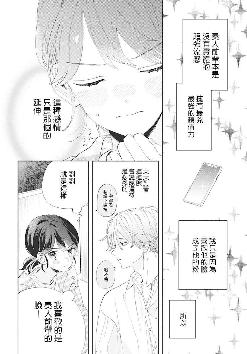 可以靠脸吃饭偏偏要靠才华漫画,第4话2图