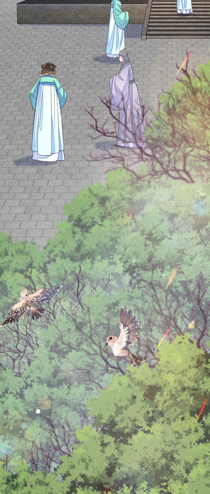 我养成了一个病弱皇子漫画,051 陪读2图