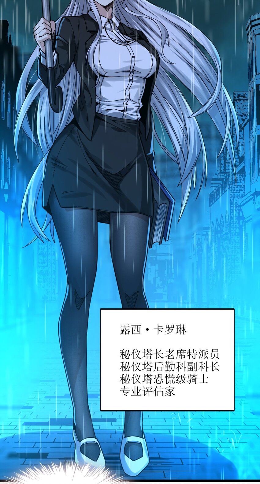 我真不是邪神走狗全文阅读免费漫画,034 你的下一句话是2图