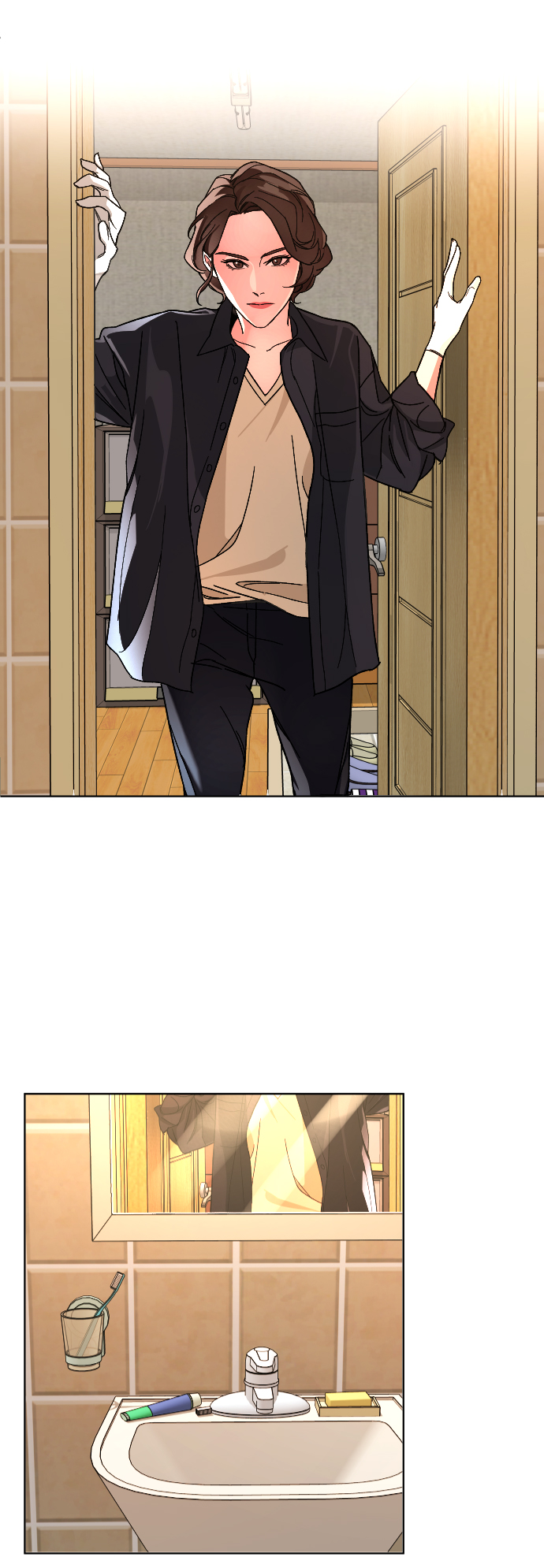 普通孩子将来可以做什么工作漫画,[第11话] 回归的她1图