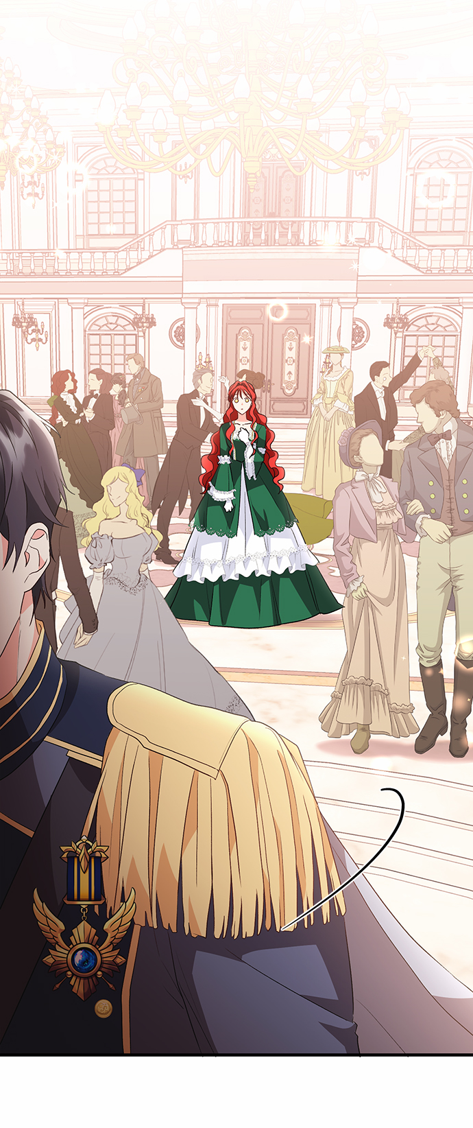 与男主们离别的方法漫画,[第8话] 舞蹈会中最後一支舞与你一起（2）1图