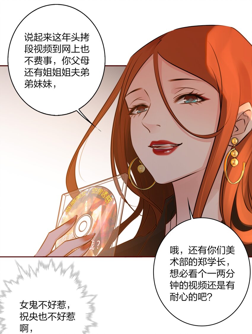 尖叫女王电影漫画,005 诅咒转移失败2图