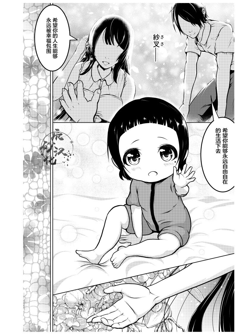快乐主义的小纱叉漫画,第01话2图