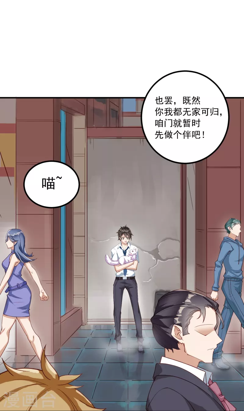 转世神王在都市漫画,第3话 捡到神秘猫2图
