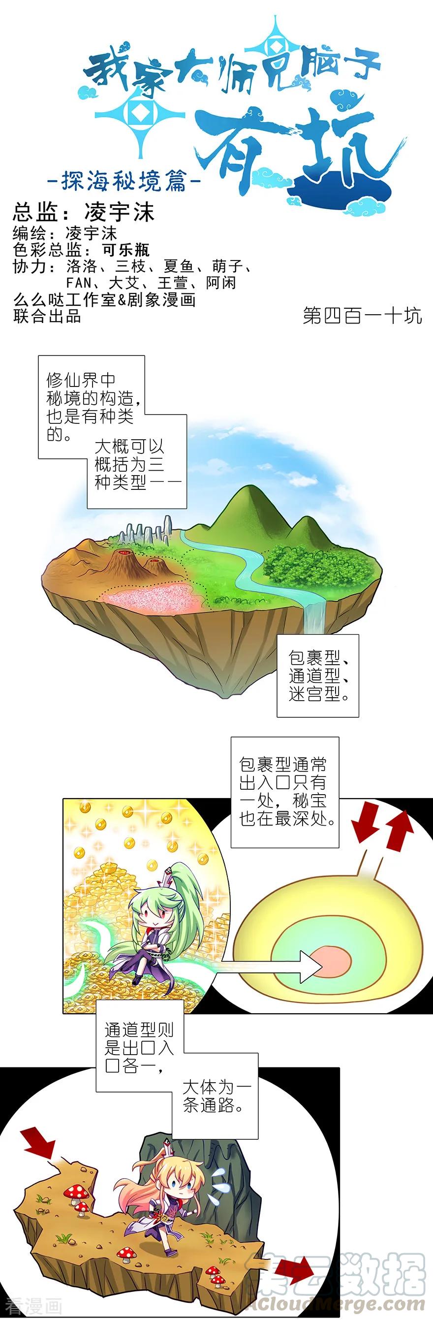 我家大师兄脑子有坑漫画,第410坑 前人的指引！1图