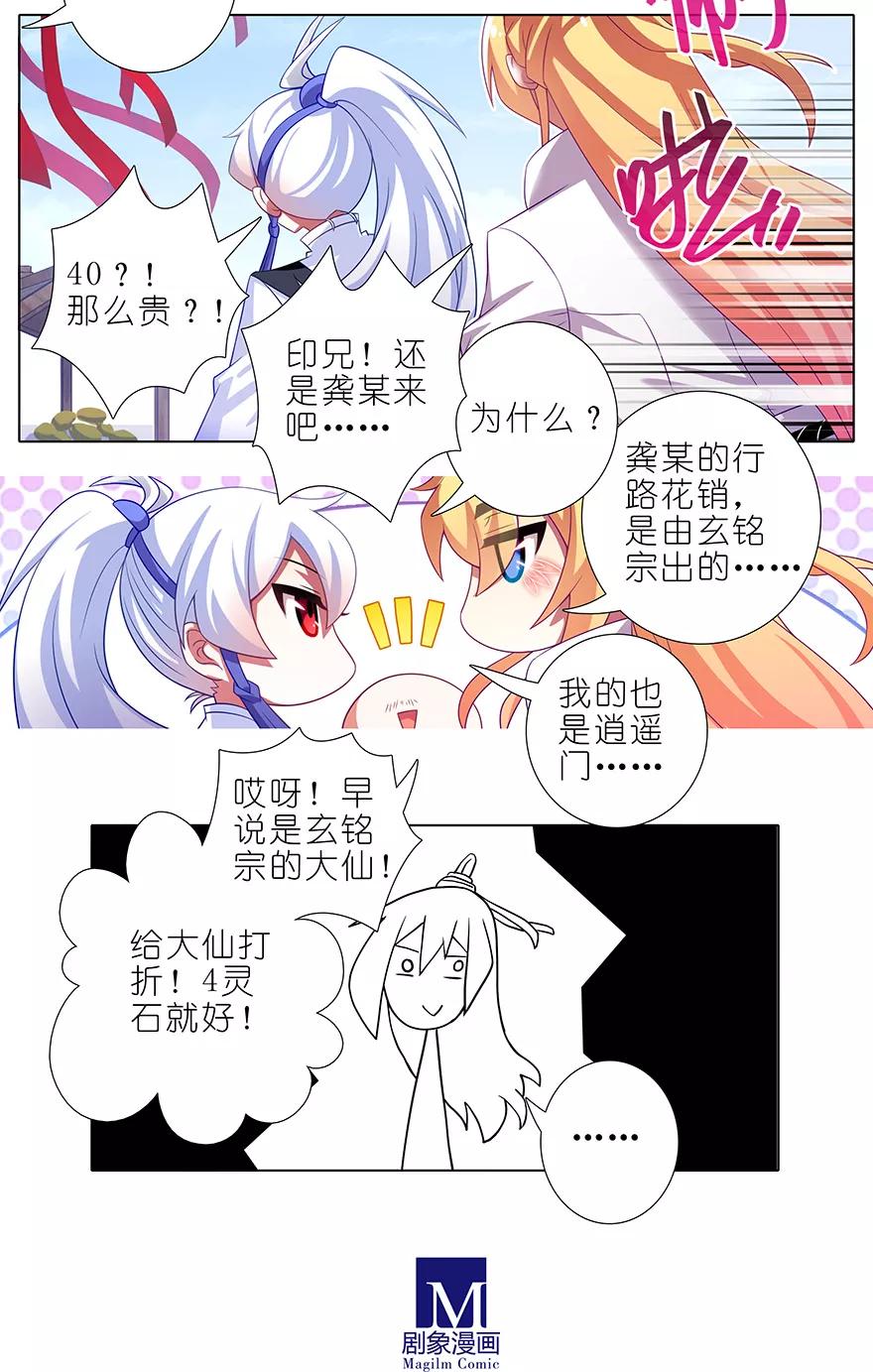 我家大师兄脑子有坑漫画,第354坑 东方纤云股份持续走低2图