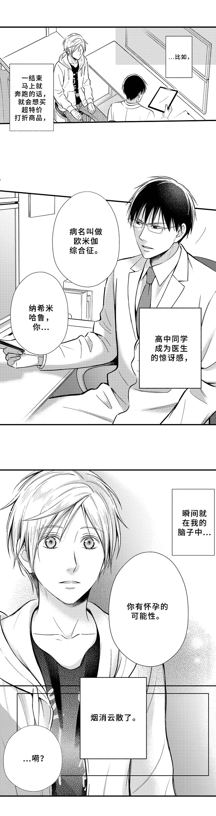 欧米茄综合症漫画,第1章：检查1图