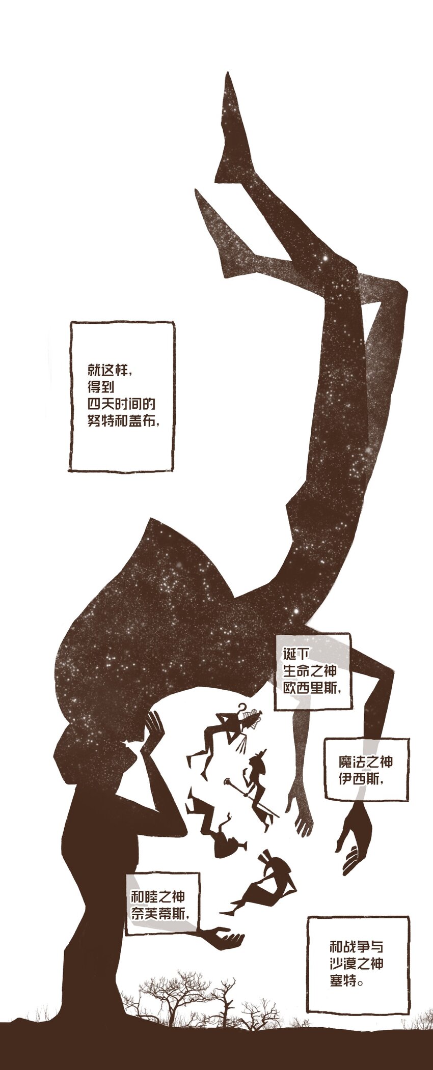九柱神漫画,01 九柱神诞生1图