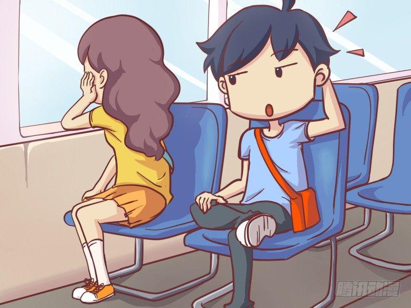 公交男女爆笑漫画漫画,152-搭讪妹子新技能2图