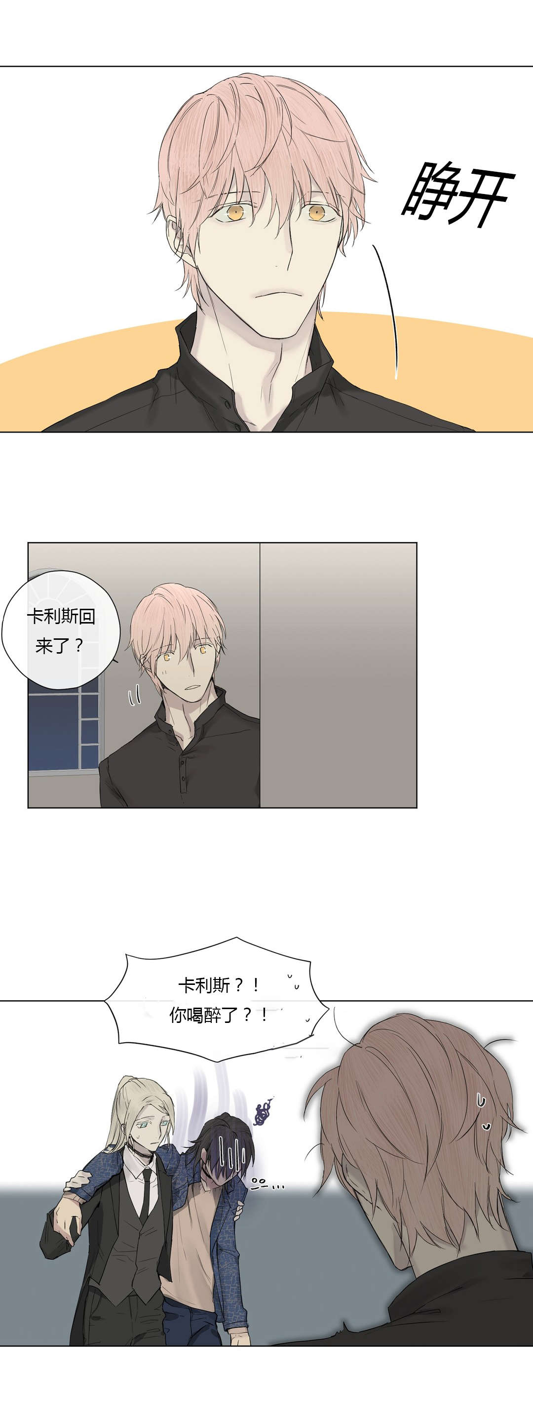 王实莆漫画,第18章：喝醉1图