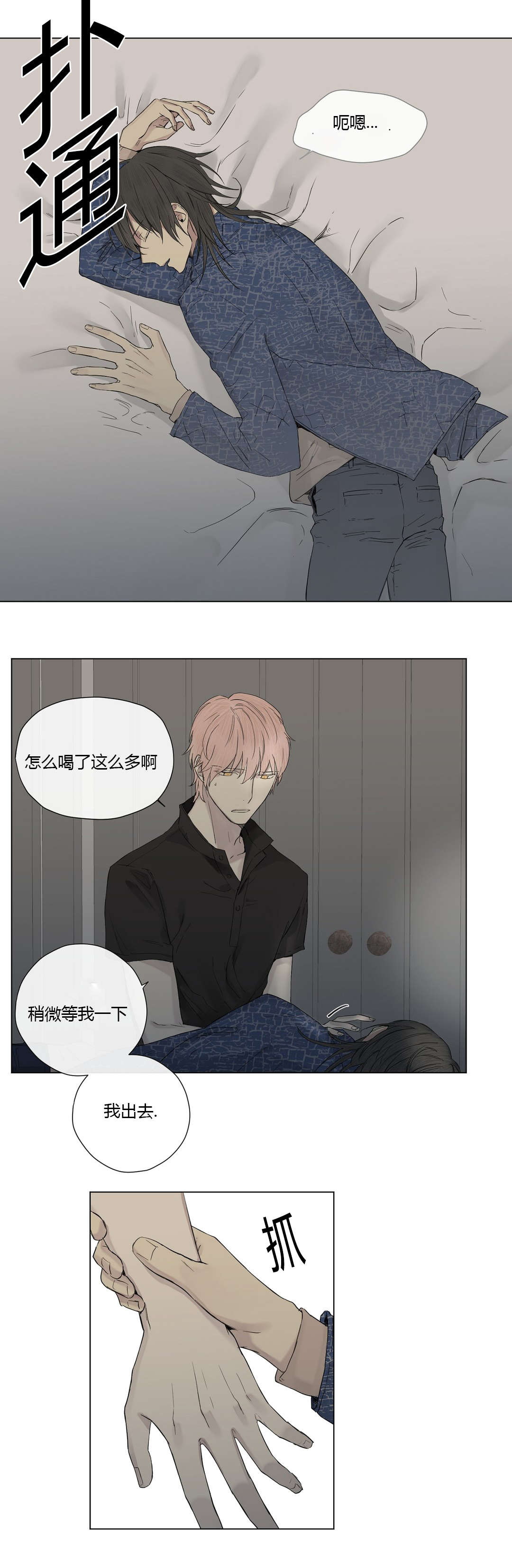 王实莆漫画,第18章：喝醉2图