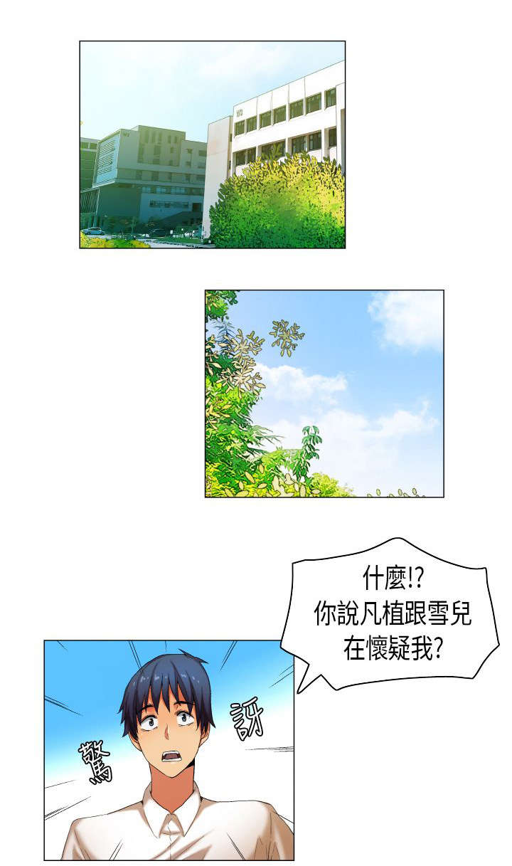 疯狂的人的特征漫画,第25章：护花二人组1图