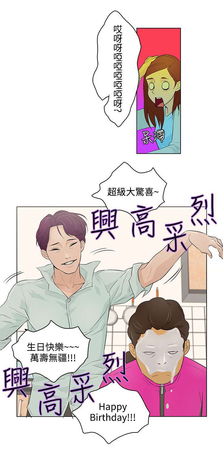 人格碎片漫画,第19章：浴室1图