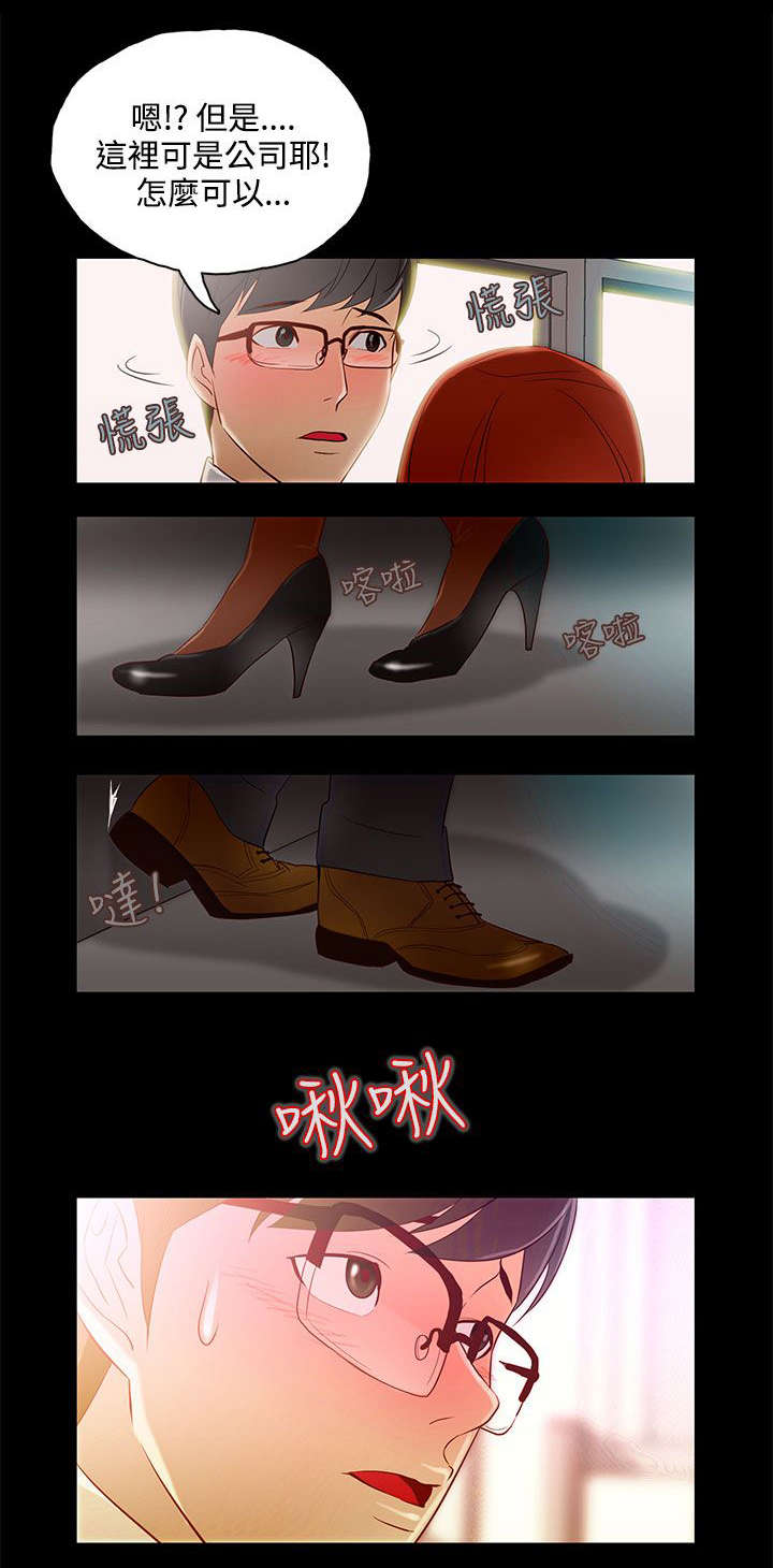 人格碎片漫画,第9章：公司缠绵2图